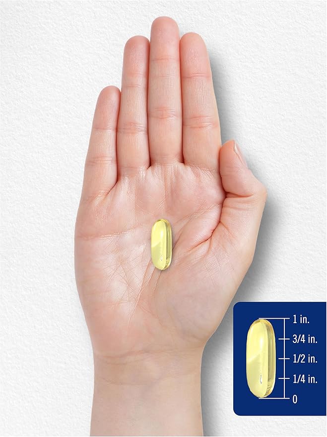 Carlyle Fish Oil 3600mg | 1080mg Omega 3 | 120 Count | Non-GMO and Gluten Free Supplement