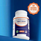 Vitamatic Beet Root 20:1 Extract Capsules 800 mg Per Serving (Beta vulgaris) – Nitric Oxide Support Supplement – Non-GMO, Gluten Free – 120 Veggie Capsules – Made in USA