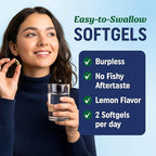 EPA Ultra 1,105MG | Heart Health & Cellular Function Support | Omega 3 Fish Oil | 1,650MG Total Omega-3 Fatty Acids | High Strength EPA Supplement | Sustainably Sourced & Gluten-Free | 60 Ct.