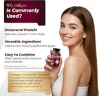 GriMed Organic Collagen 6,419 mg with Hyaluronic Acid, Biotin, Keratin, Resveratrol Hair Skin, Nails Vitamins (150 Count (Pack of 1))