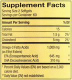 Spring Valley Omega-3 Mini from Fish Oil 1000 mg, 120 Count, Dietary Supplement, Omega 3 Mini Softgels Bundle with Luall's 45 Diabetes Decoded