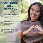 StrongVit Cortisol Supplements for Women and Men with Magnesium, Ashwagandha & L-Theanine. High Cortisol Reducer, Manager, Detox, Lower and Control. Sleep Support & Stress Relief, USA