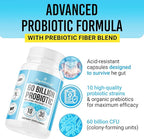 BIGJOHNLAB® - Probiotics for Boost Weight Management - 6 Probiotic Strains - Prebiotics - Key Ingredient Cayenne & Green Tea - Supports Gut Health - Weight Management for Women & Men - 30 CT
