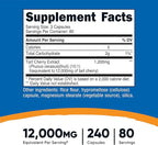 Nutricost Tart Cherry Extract 240 Capsules for 80 Servings Per Bottle - Vegan, GMO-Free, Gluten-Free
