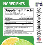 L Theanine 200mg Liquid Drops - Natural Sleep Support & Focus Supplement for Kids & Adults - Vegan, Non-GMO, Gluten Free 200mg Pure L-Theanine Drops Liquid Supplements, Mood Ltheanine for Kids 2 FL Oz