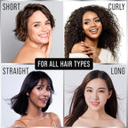 Biotin and Collagen Supplement – 10,000mcg Biotin + Bovine Collagen for Thinning & Brittle Hair. Advanced 2-in-1 Vitamin Complex. Supports Thicker, Healthier Hair Growth for Women, Men