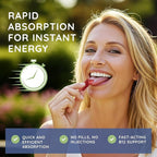 Essential Source 2,000 mcg Methylcobalamin Vitamin B12 Sublingual Energy Strips | Biotin, B6, 5-MTHF L-Methylfolate | Sublingual B12 Vitamins, Folate | Energy, Brain Health, Nerve Function - 5 Strips