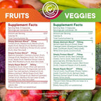 Simply Nature's Pledge - Packed with 42 Different Fruits & Vegetables - 3 Month Supply- Made with Whole Food Superfoods - with Aloe Vera – 100% Soy Free - 540 Capsules