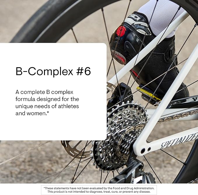 THORNE - B-Complex #6 - Vitamin B Complex with Active Forms of Essential B Vitamins & Extra B6-60 Servings