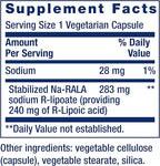 Life Extension Super R-Lipoic Acid – Healthy Aging, oxidative Stress Defense – with 240 mg of Active R-Form of R-Lipoic Acid – Gluten-Free – Non-GMO – Vegetarian – 60 Capsules