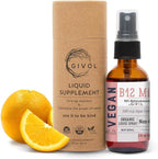 B12 Liquid Spray Mist – Hydrating Fine Mist Spray for Everyday Use – Easy Absorption & Convenient Application for Kids & Adults - 2 Fl Oz / 60 ml Travel-Friendly Bottle – 240 Spray Supply