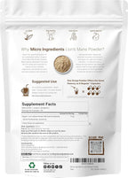 Micro Ingredients Organic Lion’s Mane Mushroom Powder, 8oz | Pure Fruiting Body Superfood | Supports Brain, Focus, Energy & Immune Health | Great for Smoothies & Coffee | Filler Free, Vegan, Non-GMO