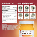 High Dietary Fiber Prebiotic Gel Formula — 100% Natural & Clean Label — Plant-Based Psyllium Husk & Inulin Complex — Keto Friendly, Vegan, No Added Sugar — Mango&Pineapple, 16 oz