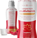 NutraChamps Complete Liquid Multivitamins | No Added Sugar | Vitamins for Women, Men & Kids | Vegan Liquid Vitamin Multimineral Supplement | Energy, Immunity & Beauty