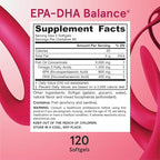 Jarrow Formulas® EPA-DHA Balance®, 1,200 mg Omega-3 Fatty Acids for Cardiovascular Support, 120 Softgels, 60 Day Supply
