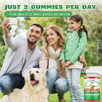 Magnesium Complex Gummies- Calm Chewable Gummies for Kids & Adults- Magnesium Glycinate Supplement-w/Omega-3, Vitamin B6, D3- Support Calm Stress Relief, Bones, Mood, Strawberry Flavor