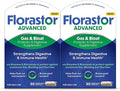 Florastor Advanced Gas and Bloat Probiotic, Digestive Enzymes and Botanicals, Plus Probiotics for Digestive Health, 30 Capsules (Pack of 2)