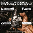 Turbo Testosterone Booster for Men, 13-in-1 Testosterone Supplement for Energy, Stamina & Muscle Complex with Tongkat Ali, KSM-66 Ashwagandha, Maca, Male Enhancing Supplement 120 Capsules