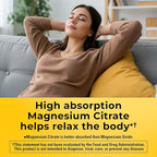 Nature Made Magnesium Citrate 250 mg per serving, Magnesium Supplements for Men and Women, Supports Muscle, Nerve, Bone and Heart, 60 Softgels, 30 Day Supply