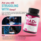 NAD Supplement with L-Ergothioneine, PQQ, Vitamin B6, and NMNH Supplement - for Cellular Health, Energy Support and Healthy Aging for Women & Men - Vegetarian, Non-GMO, Gluten Free- 90 Capsules