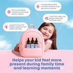 JoySpring LingoLeap B9 – L-Methylfolate 5-MTHF Plus Methyl B12 Kids Drops | MTHFR Supplement | Dual Action Formula – Methylcobalamin B12, Zeolite Drops | Grape-Flavored Vitamins | Ages 3+
