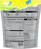 GHOST Hydration Packets, Sour Patch Kids Blue Raspberry, 12 Sticks, Electrolyte Powder - Drink Mix Supplement with Magnesium, Potassium, Calcium, Vitamin C - Vegan, Free of Soy, Sugar & Gluten