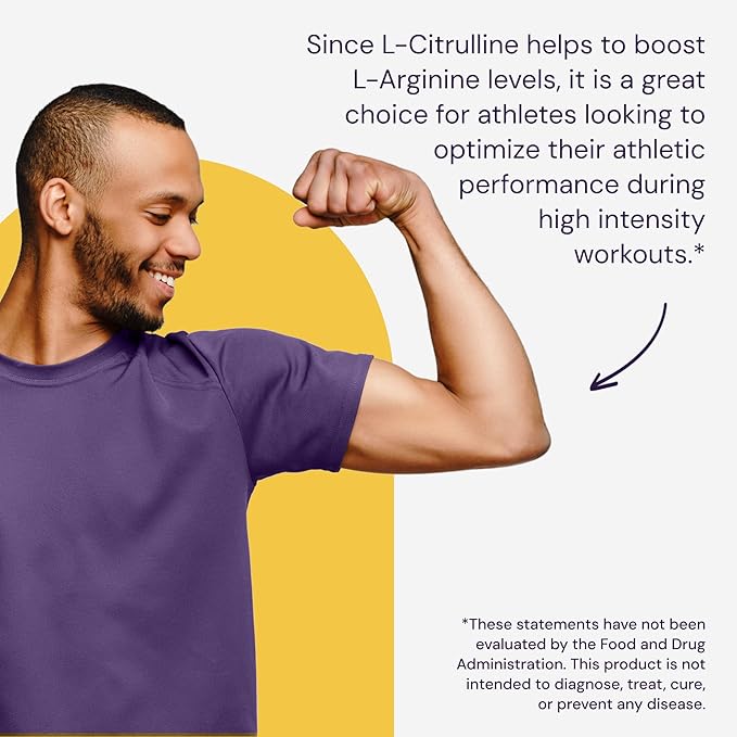 Healthy Origins L-Citrulline Powder 2,000 mg per Serving, 10.6 oz (300g) - American-Made USP Grade Amino Acid Supplement - Supports Nitric Oxide Production, Circulatory Health & Muscle Metabolism