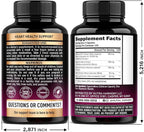 Beet Root 5-in-1 Complex Capsules - Healthy Blood Pressure Support Supplement** for Heart & Circulation Support - with Hawthorn Berry, Hibiscus & Garlic - for Men & Women - Made in USA, 240 Capsules
