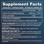 ProHealth Methyl B-12 Methylcobalamin (1000 mcg, 60 sublingual Tablets) (Vitamin B-12) (Pack of 2)