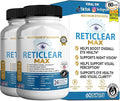 Reticlear Max Eye Health Supplement, 60 Capsules, Vision Support with 24 Natural Ingredients, 30 Day Supply (2)
