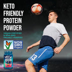 Vega Premium Protein + Supergreens, Berry – 20g Vegan Protein, Dairy & Gluten Free, 27.2 oz (26 Servings)