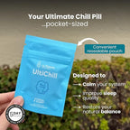 UltiChill On-The-Go Antioxidant & Stress Relief, 5-Day Supplement Trial Pack | for Mood & Immune Booster, Sleep Support | Magnesium Glycinate, VIT B6, KSM-66 Ashwagandha, Turmeric & 5-HTP