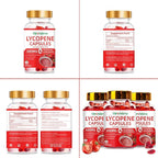 Lycopene Capsules - 500mg /100 Softgels Natural Tomato Extract Organic Complex Formula Supplement - Gluten-Free, Non-GMO (1 Pack)