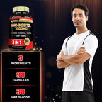 3in1 Myo-Inositol & D-Chiro Inositol Supplement with DIM - 90 Capsules - 30 Days