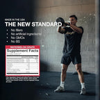 RAW Essential Pre-Workout Powder (Watermelon Grape) - Chris Bumstead Sports Nutrition Supplement for Men & Women - Preworkout Energy Powder with Caffeine, L-Citrulline, L-Tyrosine & Beta Alanine Blend