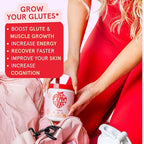 Peach Perfect Creatine for Women – Micronized Creatine Monohydrate Powder with BCAA & Collagen for Glute Strength Support, Boost Energy, Focus, Strength, and Endurance – Strawberry Acai, 30 Servings