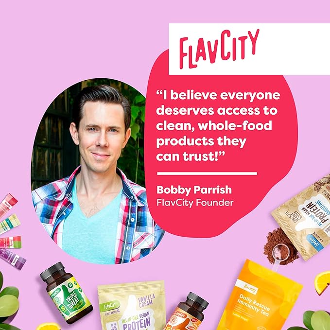 FlavCity Vitamin C Supplement, C-Ya Later! Superfood-Derived Immunity Support - Bioavailable Vitamin C Immune Support from Acerola Cherry, Rose Hips & Camu Camu - 500% Daily Value (60 Capsules)