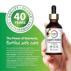 Rainbow Light Lugols 2 Percent Iodine Solution | 2 fl oz | Iodine & Potassium Iodide 2% | Liquid Drops