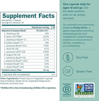 True Grace One Daily Probiotic - 30 Vegetarian Capsules - 90 Billion CFU - Gut, Digestive & Immune Health Support Blend with Prebiotic Fiber - Gluten & Soy Free