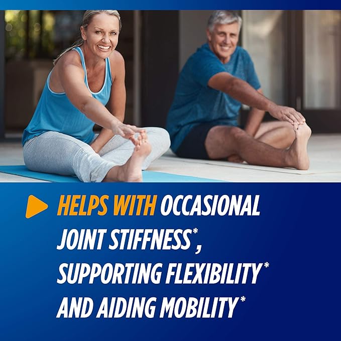 Osteo Bi-Flex Triple Strength Glucosamine Supplement with Magnesium, Improve Joint Function, Helps Leg Cramps and Muscle Function, 80 Coated Tablets