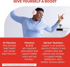 Geritol, Multivitamin Supplement, Contains B-Vitamins, Antioxidants, Vitamins C, E & D and Iron, 26 Essential Vitamins and Minerals, Gluten-Free, Non-GMO, No Artificial Sweeteners, 100 Tablets