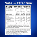 Zarbee's Kids Melatonin Gummies with 1mg Melatonin, Kids Sleep Gummy, Promotes Peaceful Sleep, Drug-Free, Non-Habit-Forming, Natural Strawberry, 90 ct