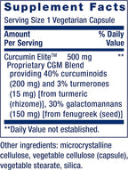 Life Extension Curcumin Elite Turmeric Extract, 60 Count