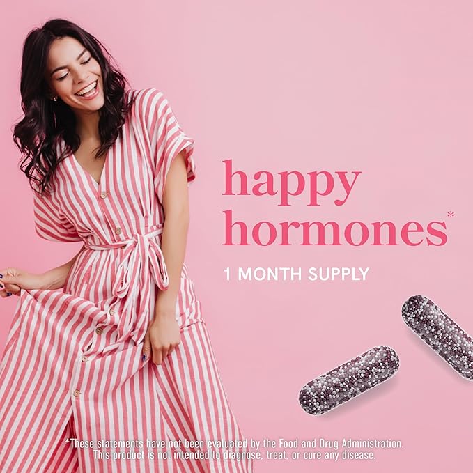 Myo-Inositol & D-Chiro Inositol for Hormone Balance for Women | Microbeadlets to Regulate Menstrual Cycle & Support Ovarian Health | 40:1 Ratio Myo & D Chiro | Non-GMO | 120 Ct (1 Month Supply)