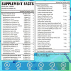 Probiotics for Women & Men - 300 Billion CFU, 24 Strains Probiotics + 15 Organic Herbs Prebiotics for Digestive, Gut Health, Immune, Constipation, Diarrhea & Whole-Body Health - 4 Months Supply