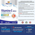 MapleLife Vitamin E 400IU - Natural - 100 softgels