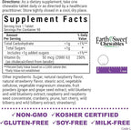 Bluebonnet Nutrition Earth Sweet Vitamin D3 2000 IU Chewable Tablets, Aids in Muscle and Skeletal Growth, D3, Non GMO, Gluten, Free, Soy Free, Milk Free, Kosher, 90 Chewable Tablets, Raspberry Flavor