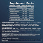 ProHealth Longevity Vitamin B12 Metabolism and Methylation Support. Enhance Energy, Brain and Mood. Potent Methyl Donor Nutrient to Promote DNA Repair. 5,000 mcg Per Serving, 120 Lozenges