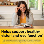 Nature Made Vision Based on the AREDS 2 Formula, Eye Vitamins with Lutein & Zeaxanthin, Vitamin C, Vitamin E, Zinc and Copper for Healthy Vision and Eye Function Support, 60 Softgels, 30 Day Supply