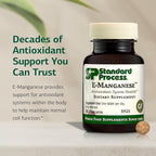 Standard Process E-Manganese - Antioxidant Health Support - Whole Food-Based Supplement with Vitamin E & Manganese - Supplement to Aid Cellular Health - 50 Tablets